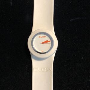 Authentic slap watch white